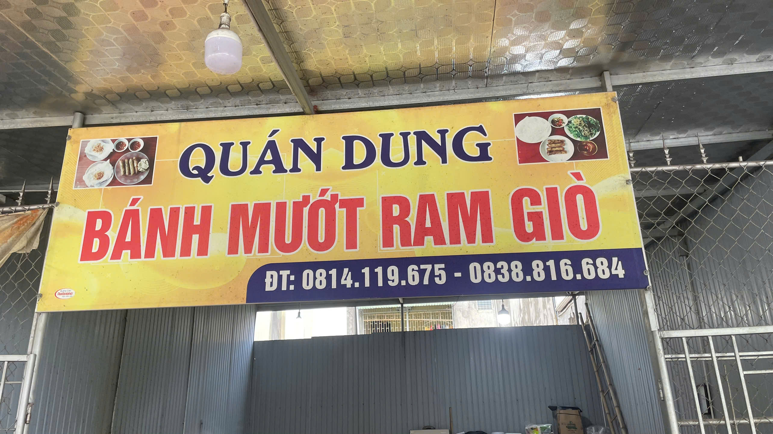 Ảnh Quán Dung - Bánh Mướt Ram Giò